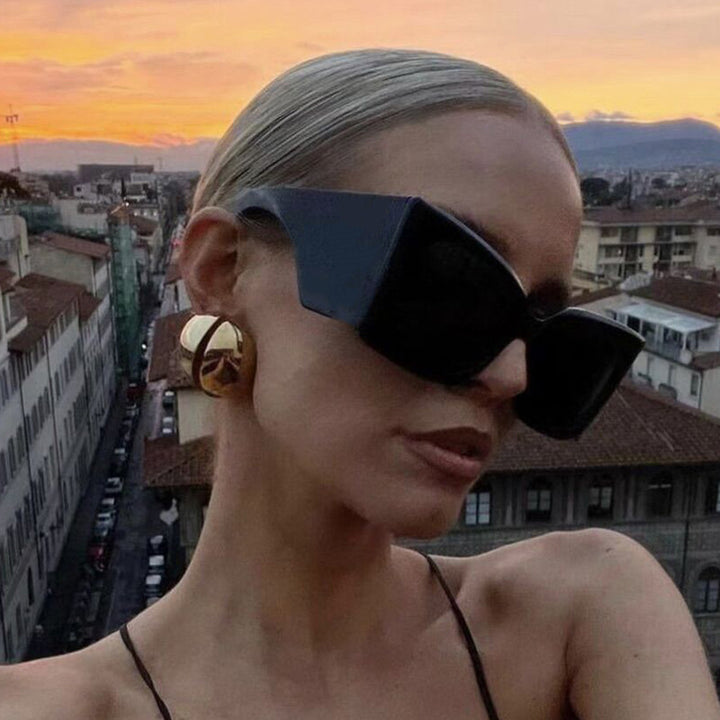 Women's oversized sunglasses with stylish cat-eye frame Stornfield