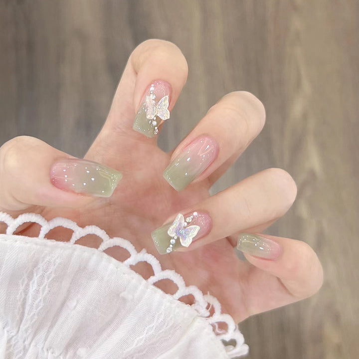 Artificial nails with heart design Stornfield