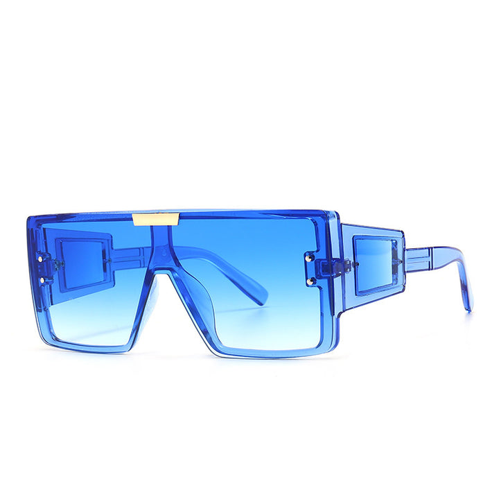 Women's stylish sunglasses in futuristic style with large frame Stornfield
