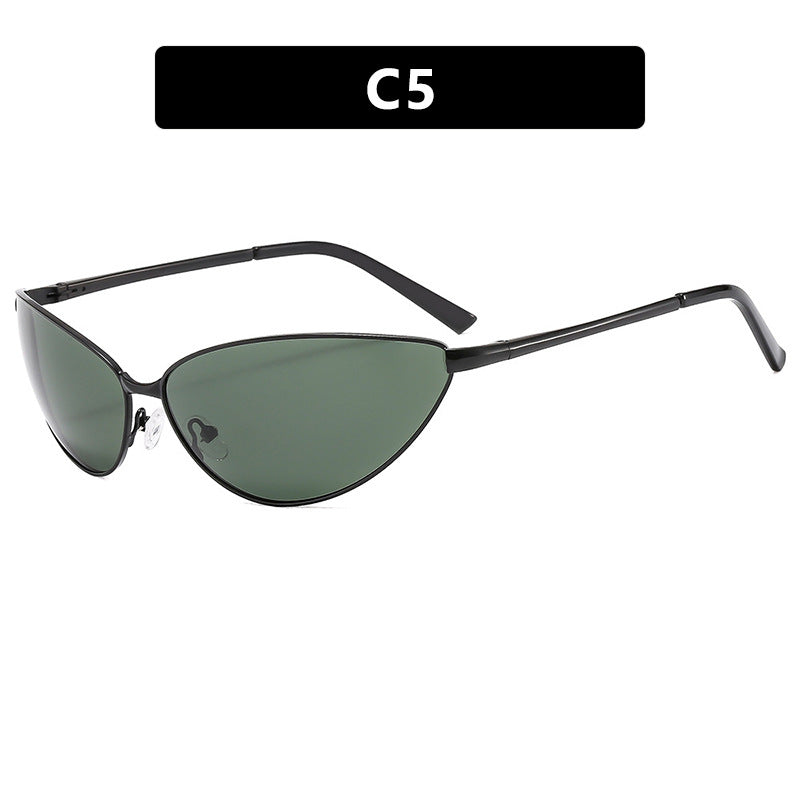 Women's Cat-Eye Sunglasses with Fashionable Metal Frame Stornfield