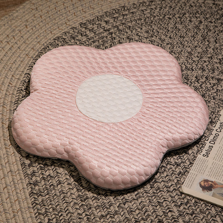 Flower cushion with breathable surface Stornfield