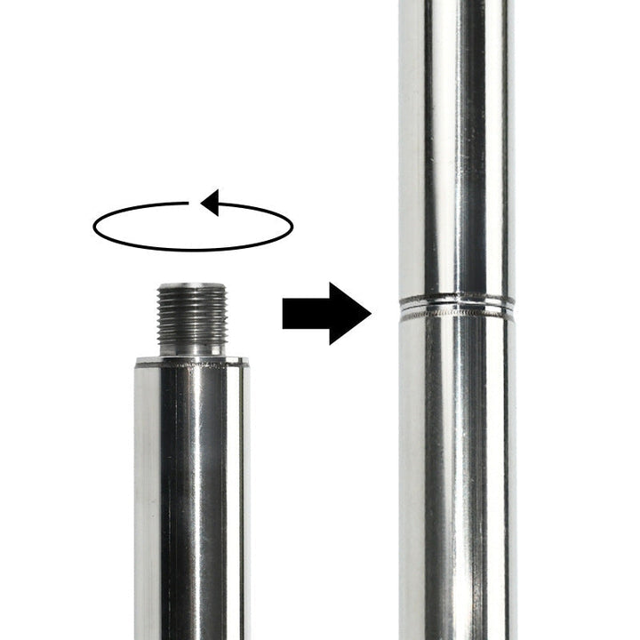 Extendable Stainless Steel Pizza Peel with Telescopic Folding Handle Stornfield