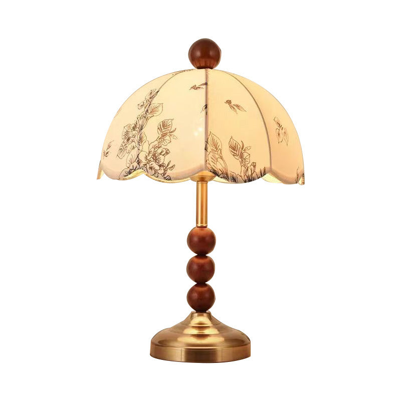 Vintage Floral Table Lamp
