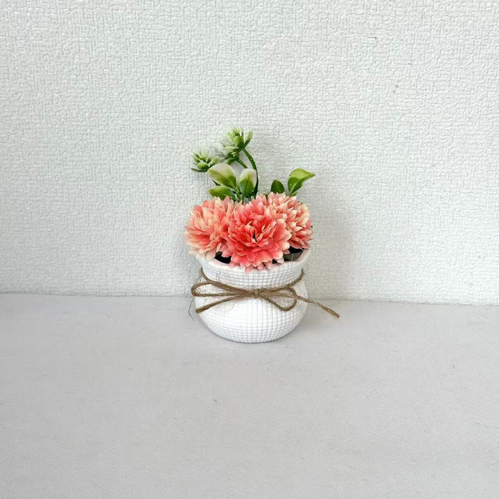 Decorative Mini Potted Flower Arrangement