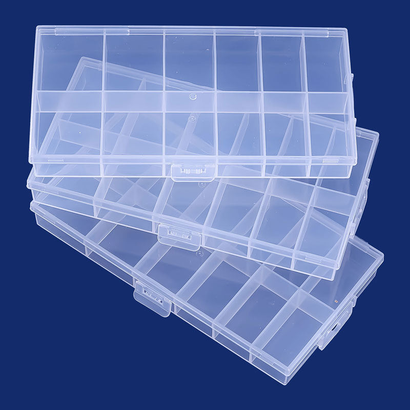 Clear Compartmentalized Storage Organizer Stornfield