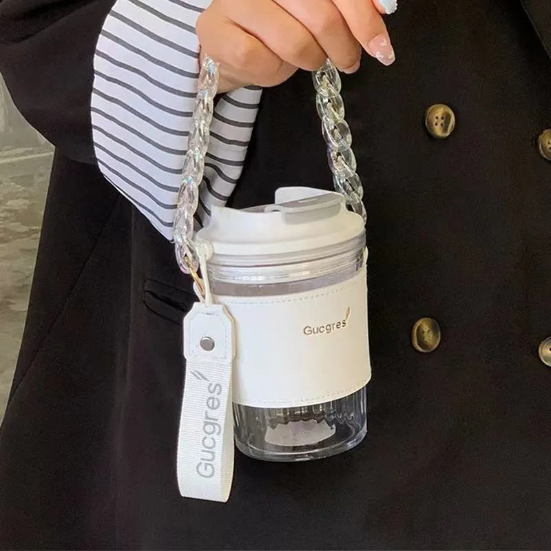 Women's coffee and tea mug with practical carrying handle Stornfield