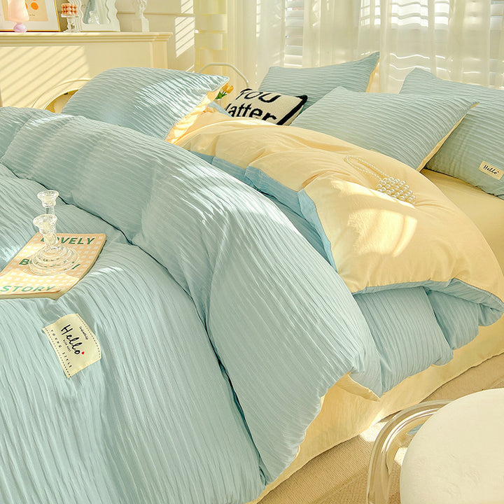 Luxurious Textured Bedding Set