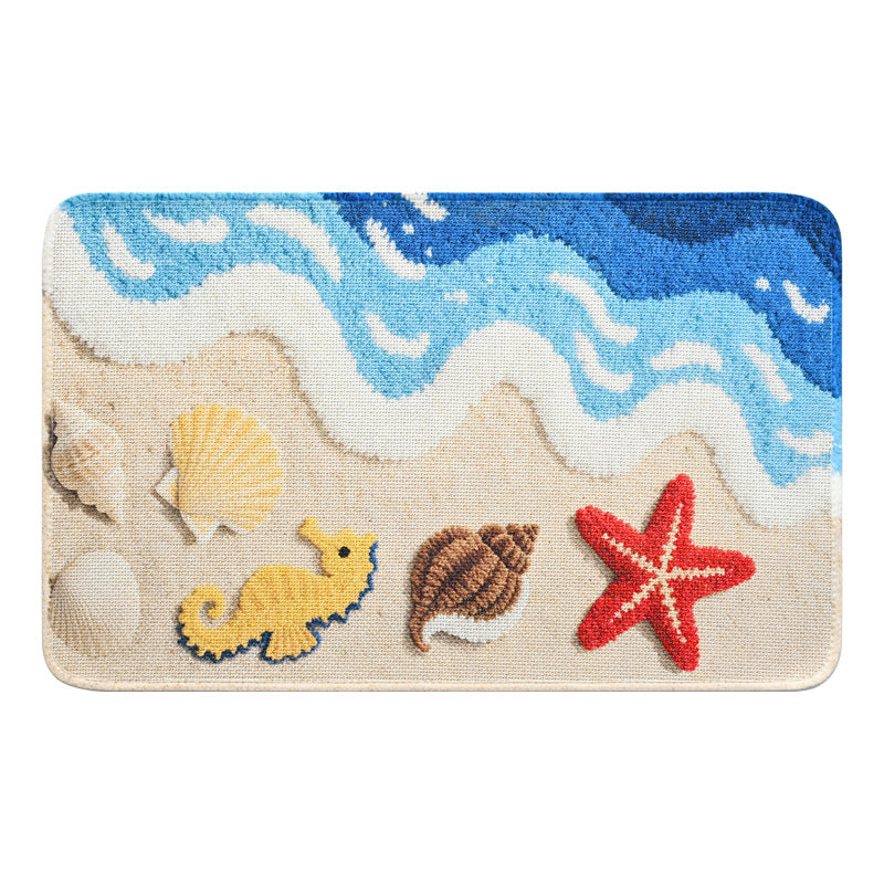 Nautical-Themed Bath Mat Stornfield