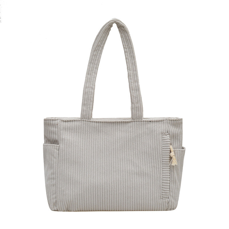 WoVersatile Corduroy Tote Bag Stornfield