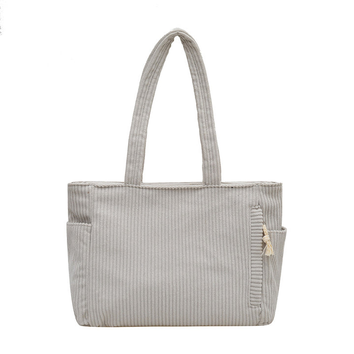WoVersatile Corduroy Tote Bag Stornfield