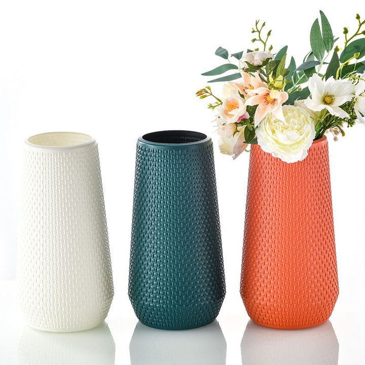 Textured Woven Decorative Vase Stornfeild