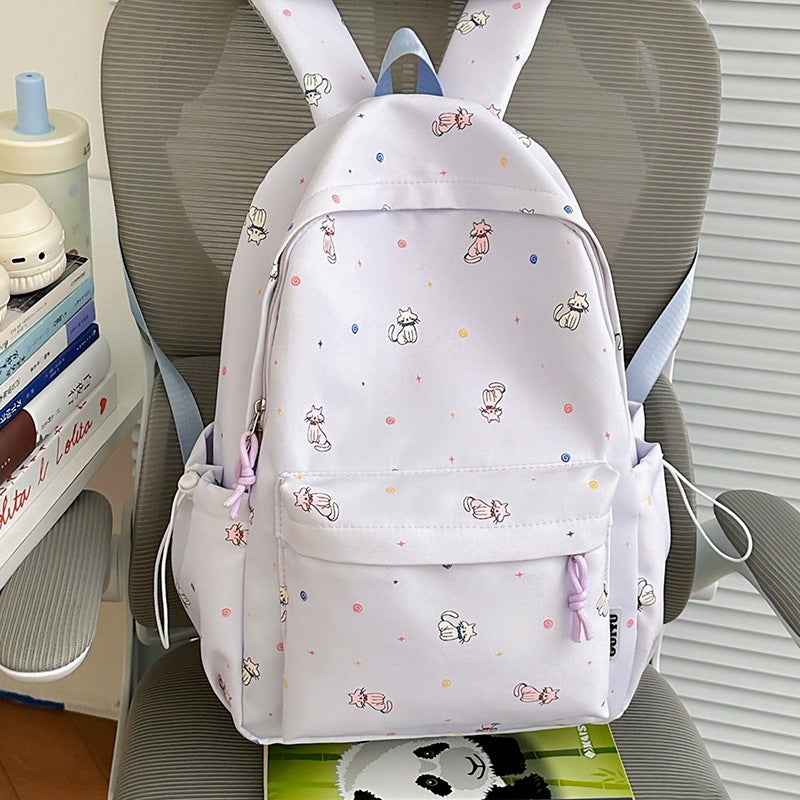 Playful Character-Themed School Backpack Stornfield