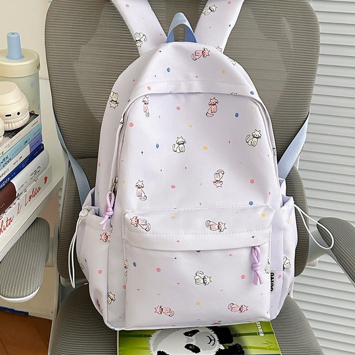 Playful Character-Themed School Backpack Stornfield