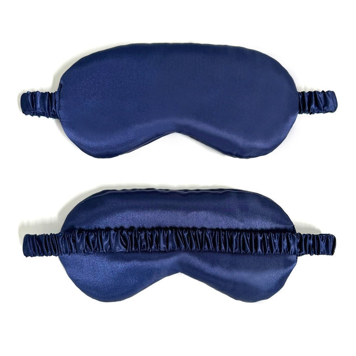 Women's ergonomic silk-like sleep mask with padded nose bridge and elastic strap Stornfield