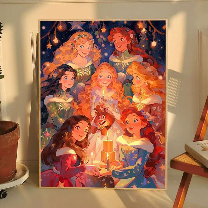 Enchanted Storybook Princess Wall Art Stornfield
