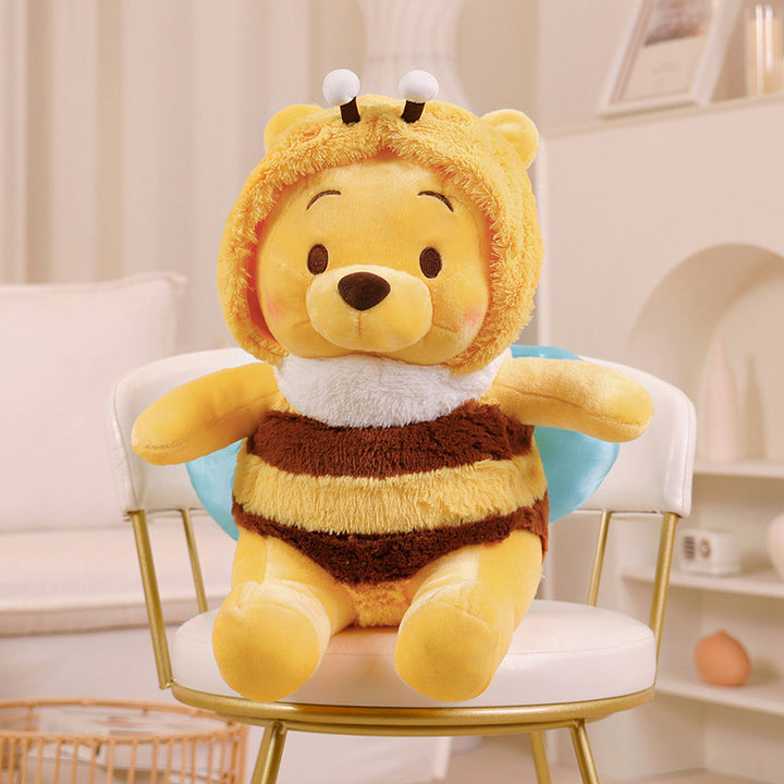 Plush Bear in Bee Costume Cuddly Hooded Stuffed Toy Stornfield