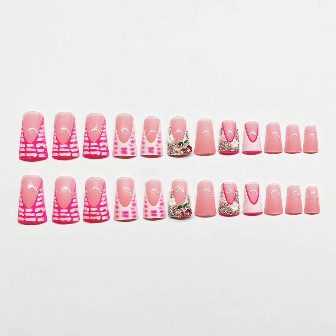 Decorative Artful Press-On Nails Stornfield