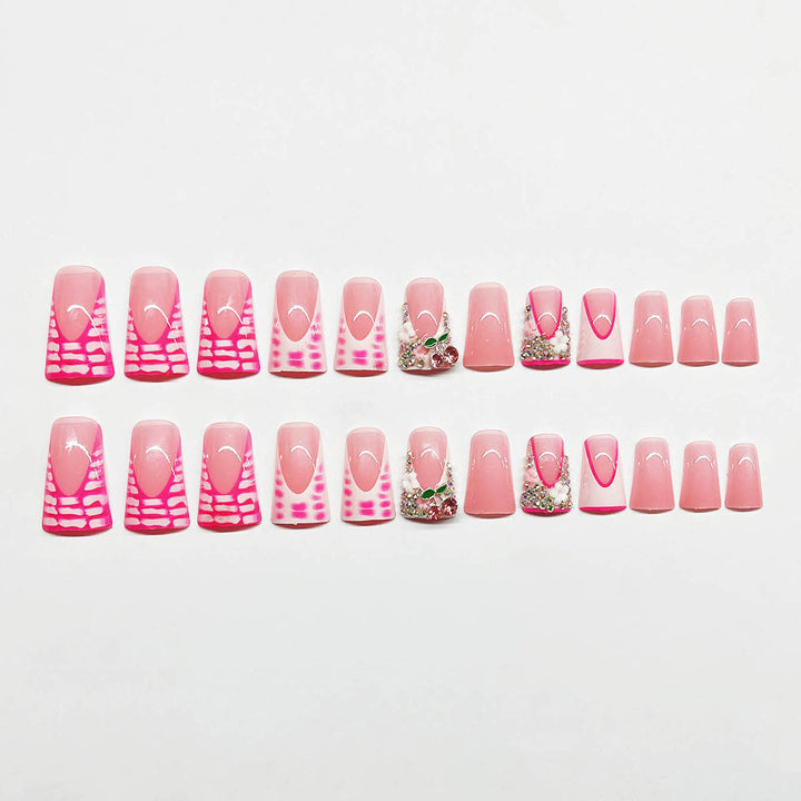 Decorative Artful Press-On Nails Stornfield