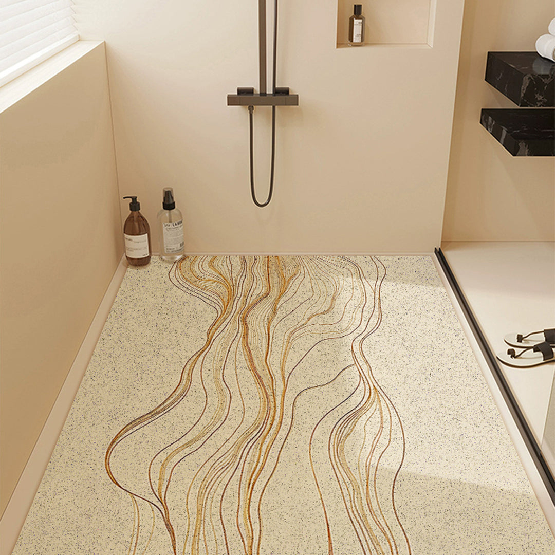 Contemporary Non-Slip Bathroom Mat
