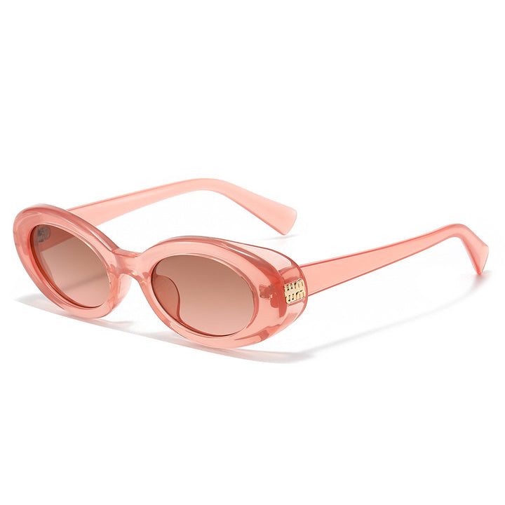 Statement Oval Frame Sunglasses Stornfield