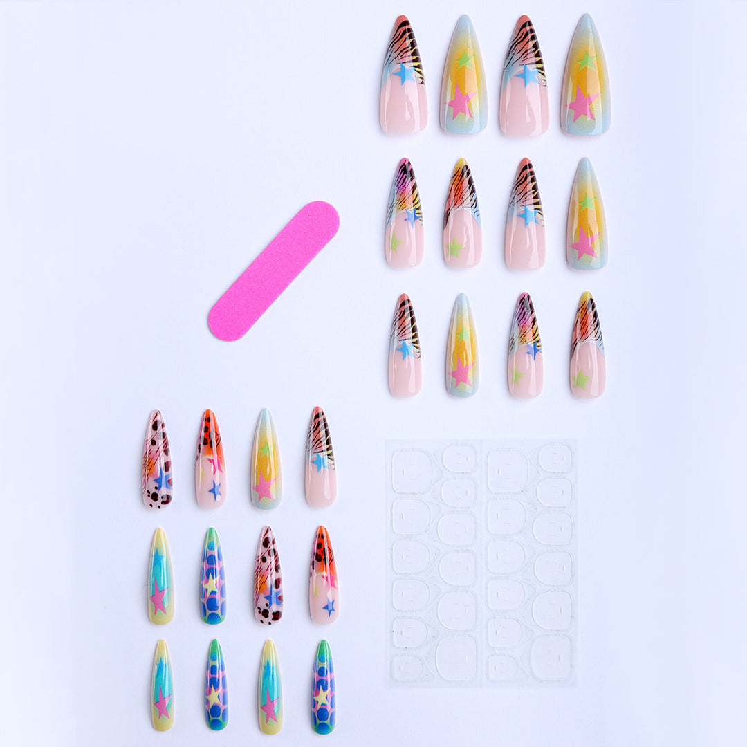 Artificial Nails In Lively Designs Stornfield