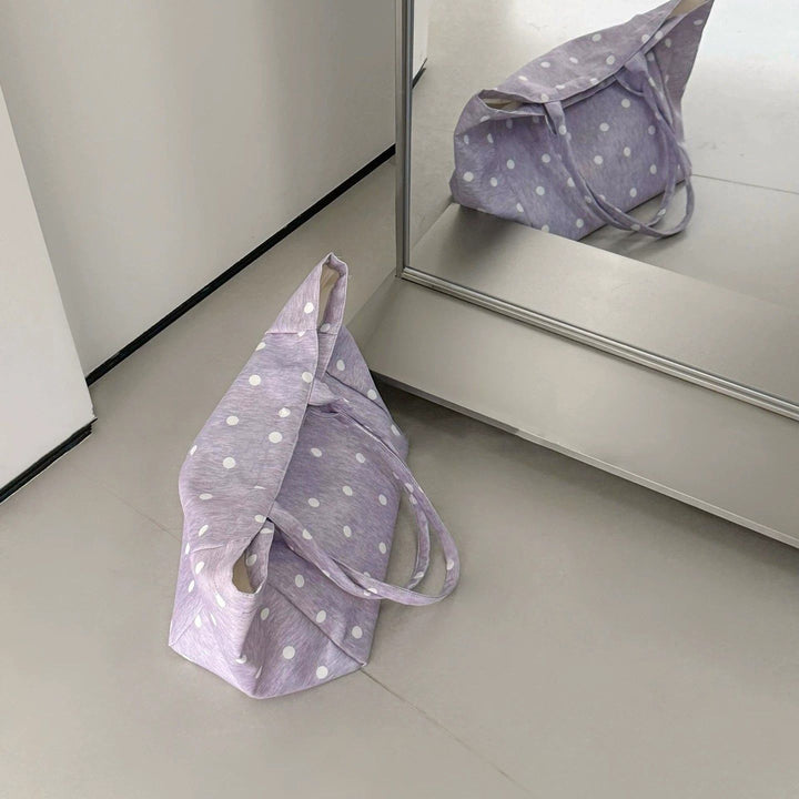 Shopping bag with modern star pattern Stornfield