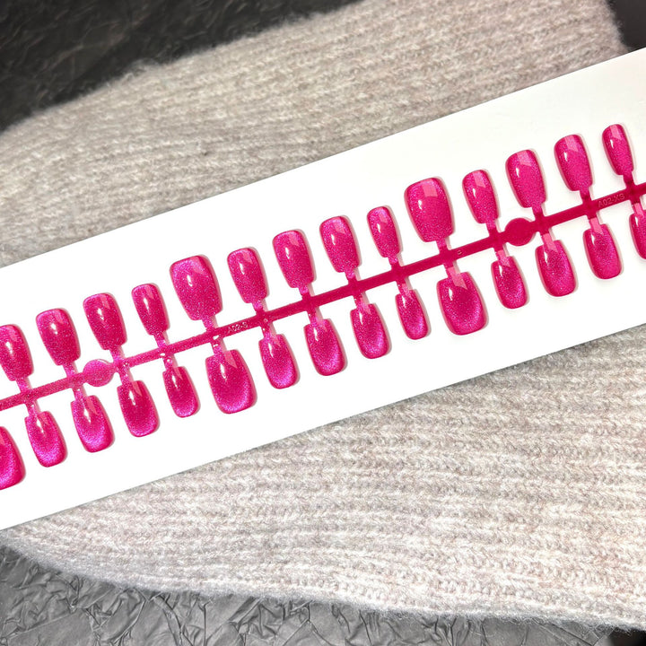 Glamorous Glitter-Infused Press-On Nail Set