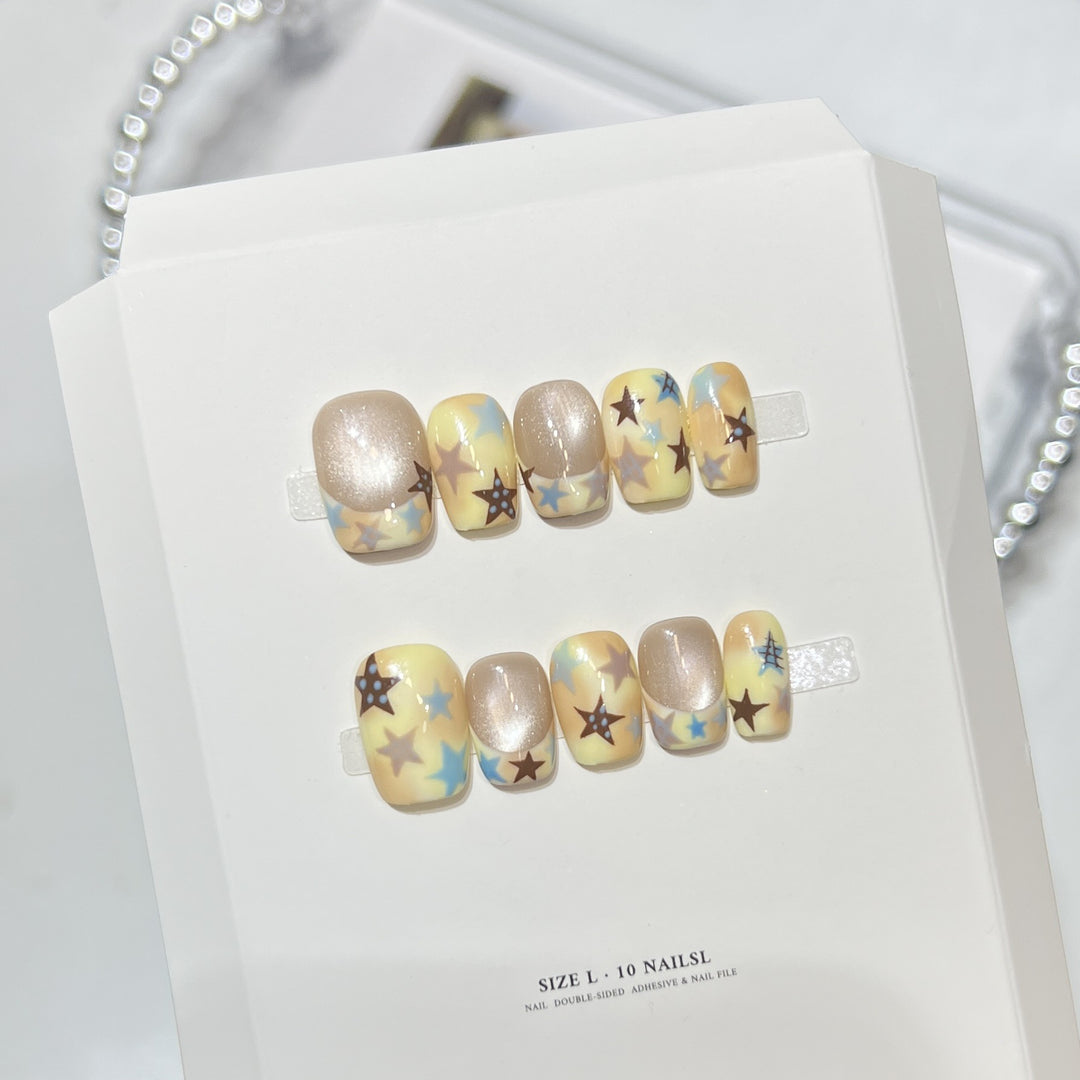 Artistic Starry Nail Art Set