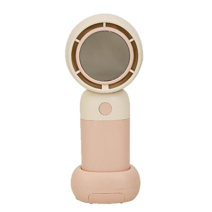 Women Portable Handheld Fan with Mirror Stornfield