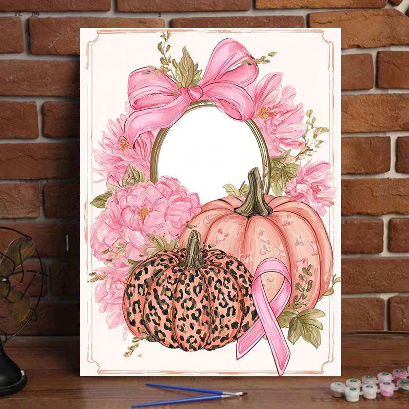 Decorative Pumpkin Canvas Art Stornfield
