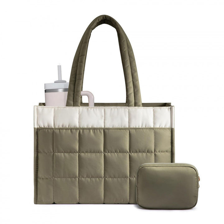 Stylish and Padded Tote Bag with Removable Interior Pocket Stornfield