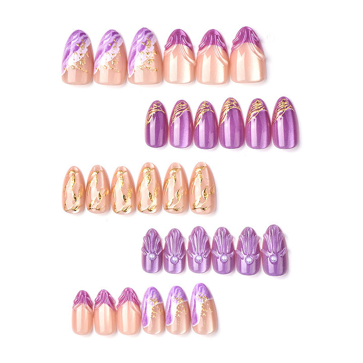 Luxury Artistic Press-On Nail Set