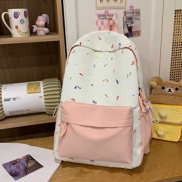 Playful Patterned Backpack Stornfield