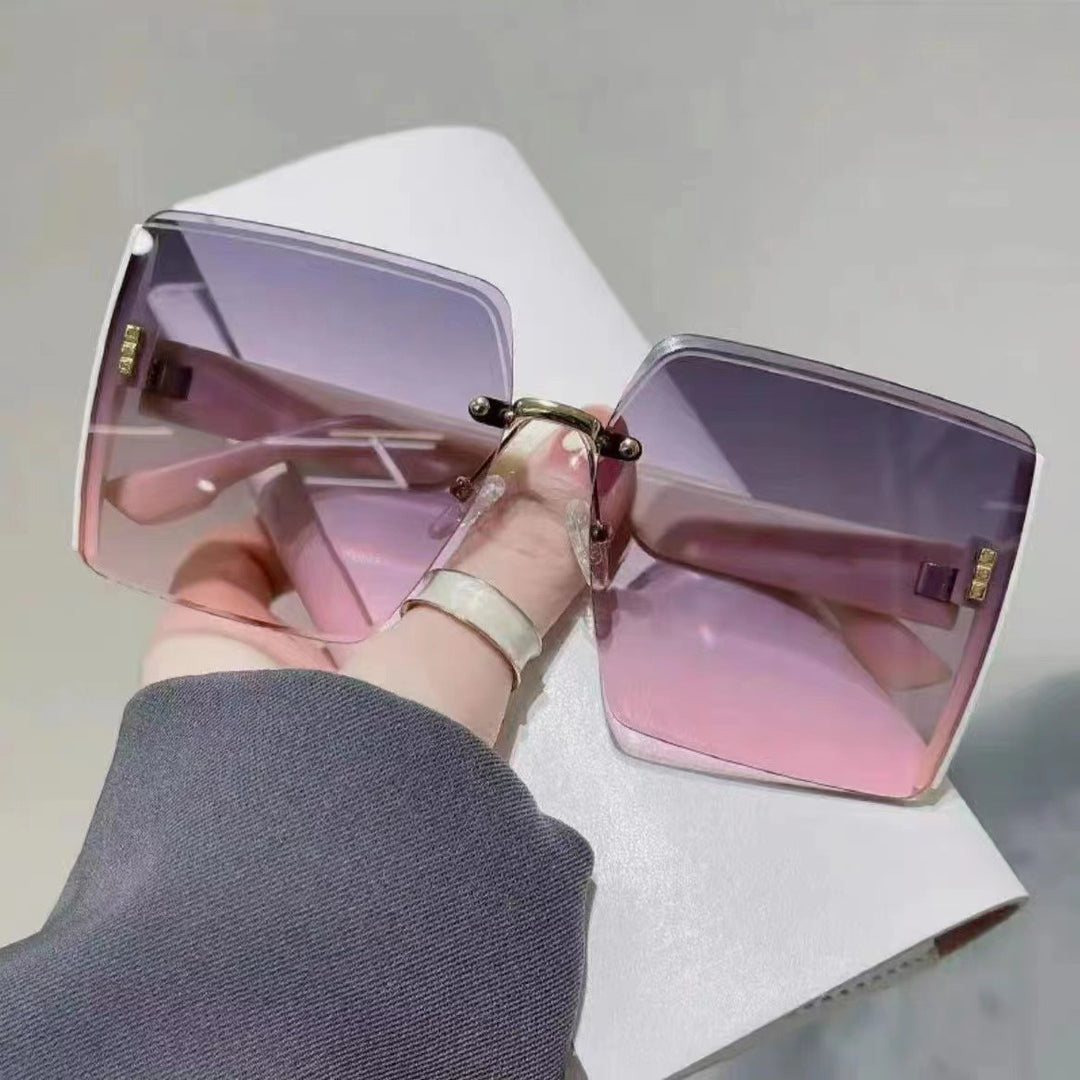 Women's oversized square sunglasses with UV protection Stornfield