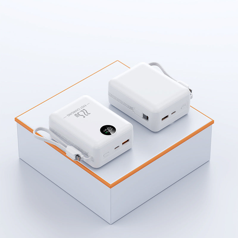 Portable power bank with LCD display and multifunctional connection options Stornfield