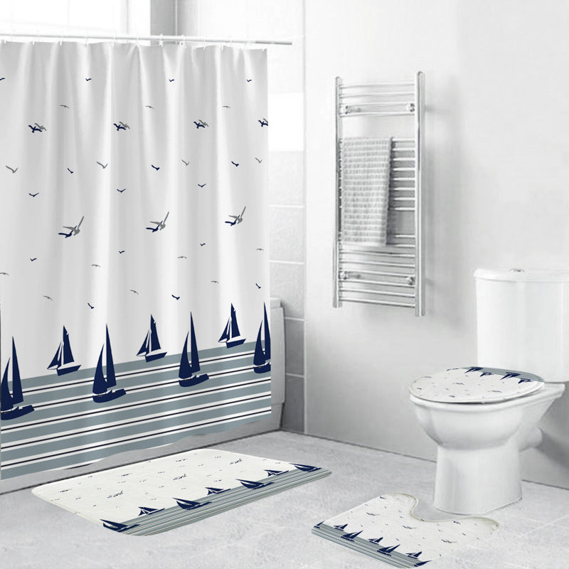 Nautical-Themed Bathroom Set Stornfield
