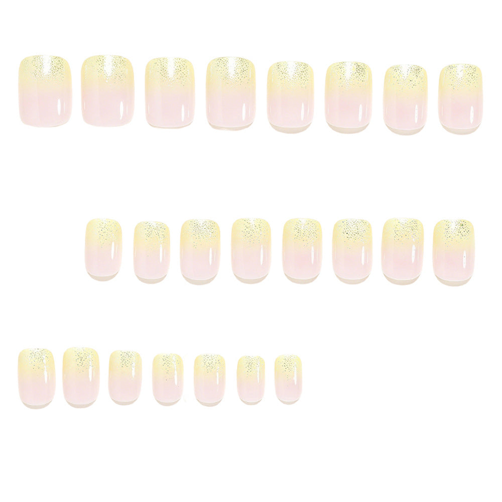 Elegant Ombre Press-On Nail Set Stornfield