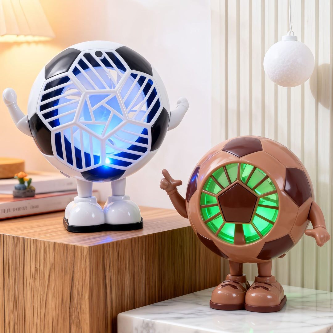 Women Creative Table Fan in Soccer Motif Stornfield