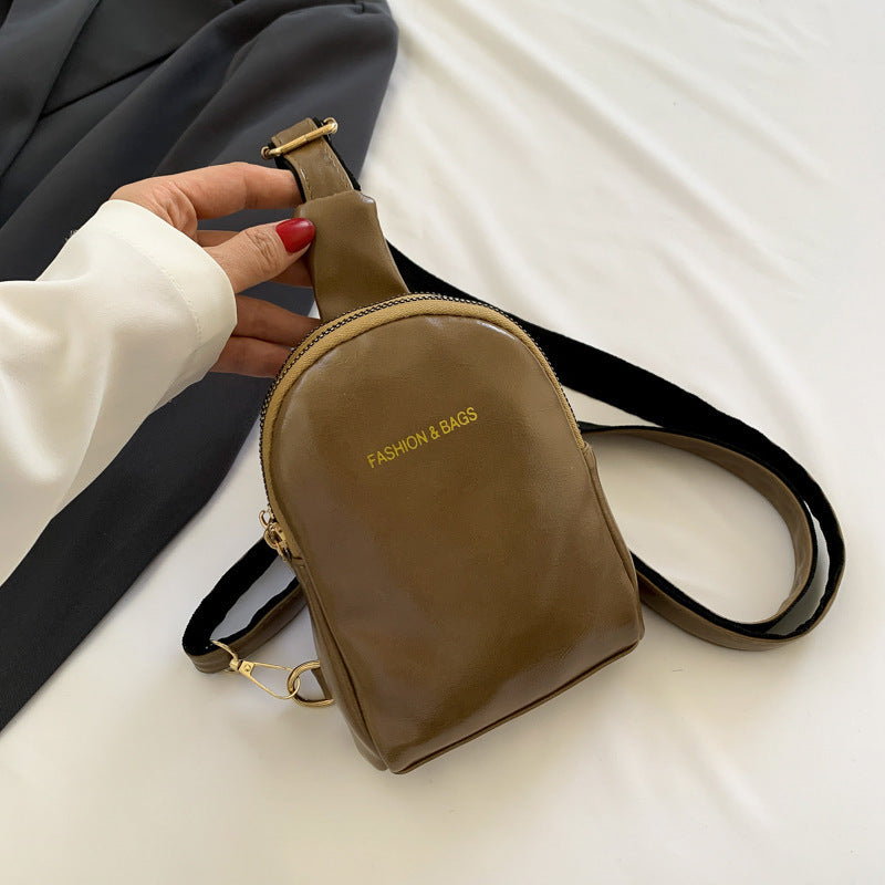 Trendy Leather Crossbody Bag