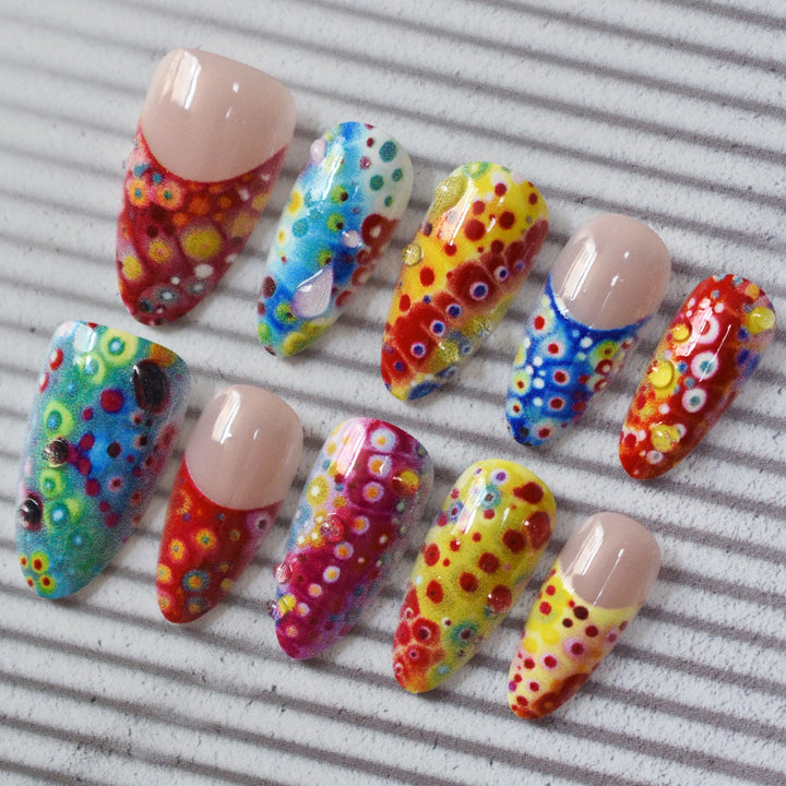 Artistic Fantasy Press-On Nail Set Stornfield