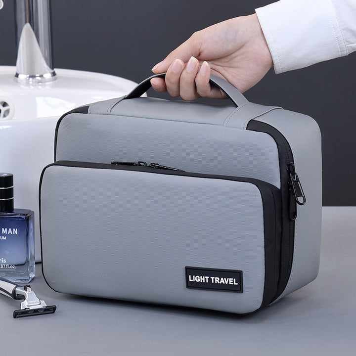 Cosmetic bag with practical organizer and sturdy carrying handle Stornfield