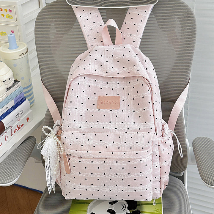 Compact Polka Dot Backpack Stornfield