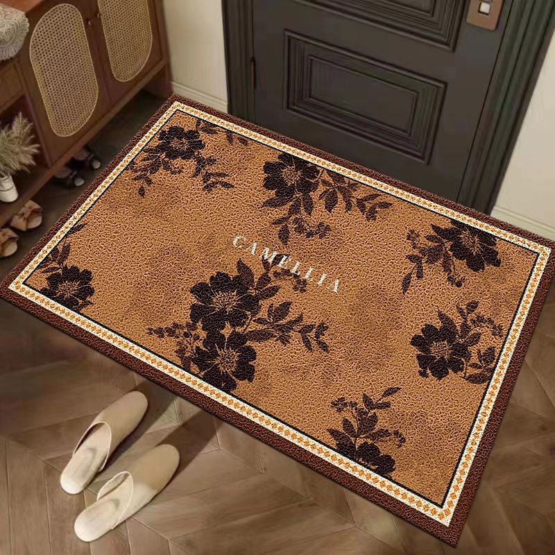 Decorative Floral Area Mat