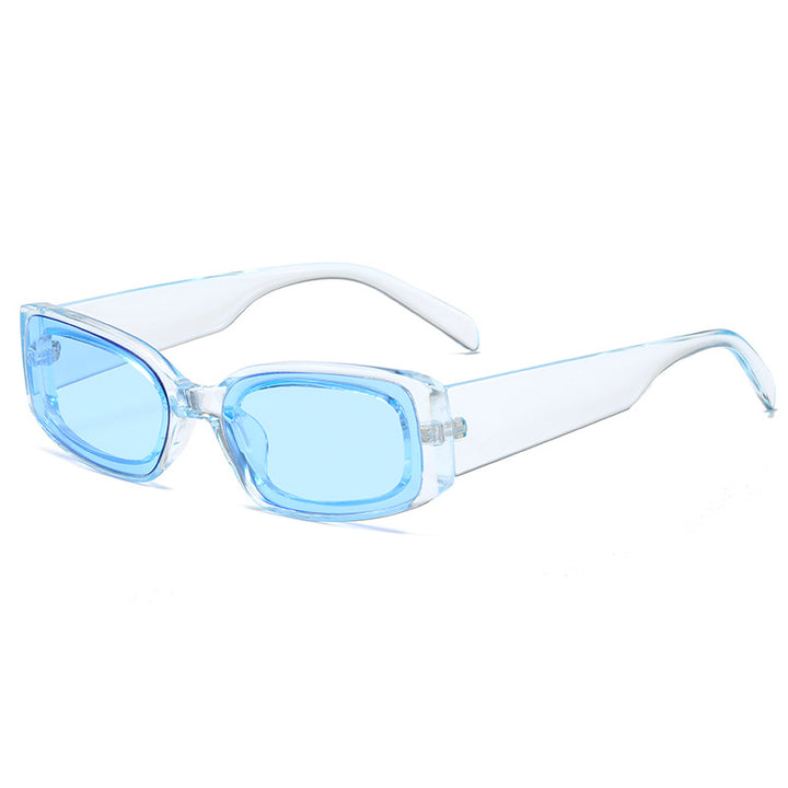 Women's stylish sunglasses with square lenses and transparent frame Stornfield