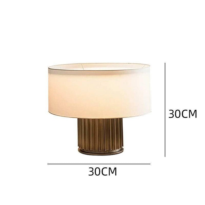 Elegant Round Table Lamp