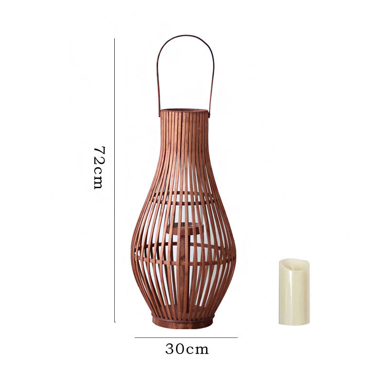 Elegant Rattan Lantern Stornfield