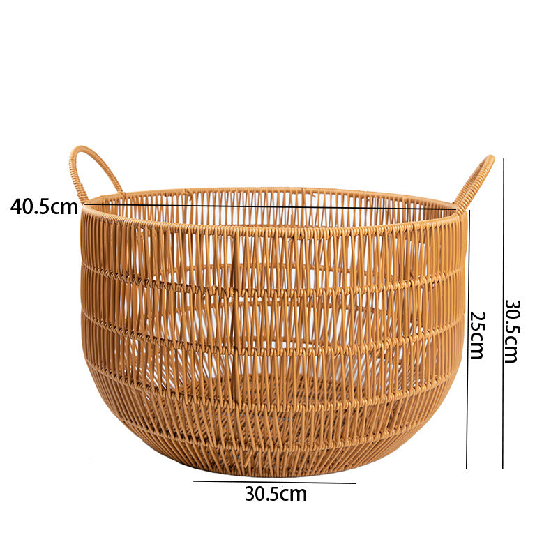 Elegant Handwoven Storage Basket Stornfield