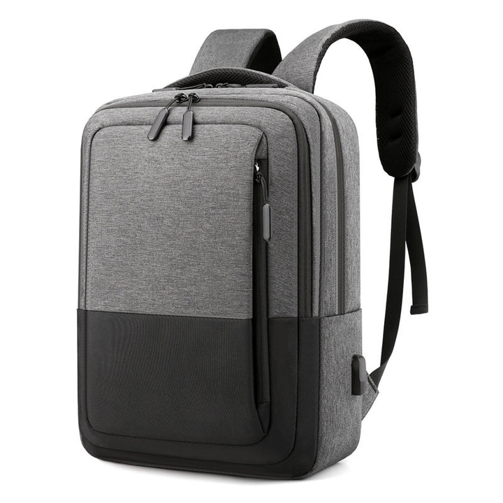 Modern business backpack with USB charging port Stornfield