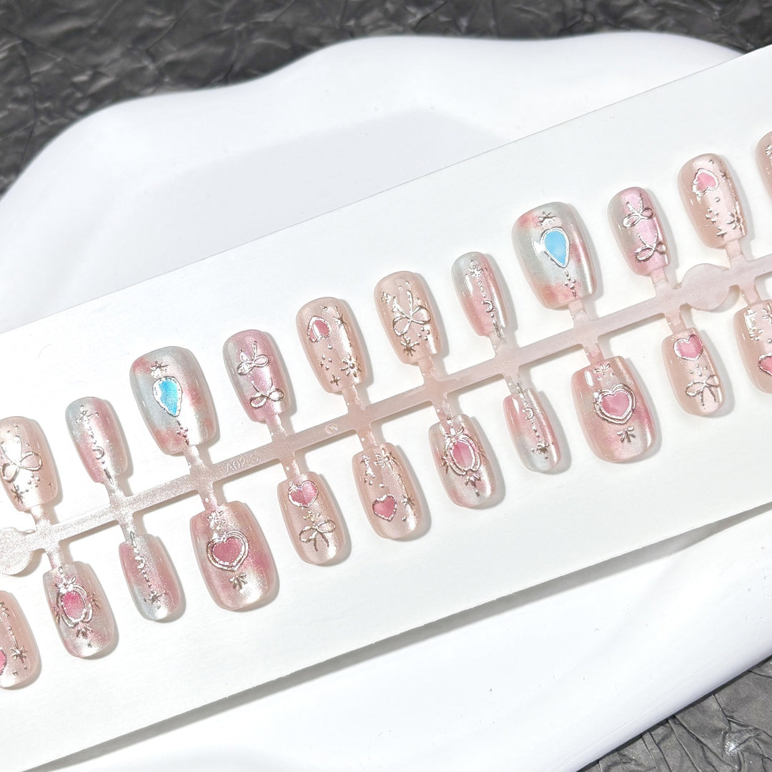 Artfully Designed Press-On Nail Set 1790745710