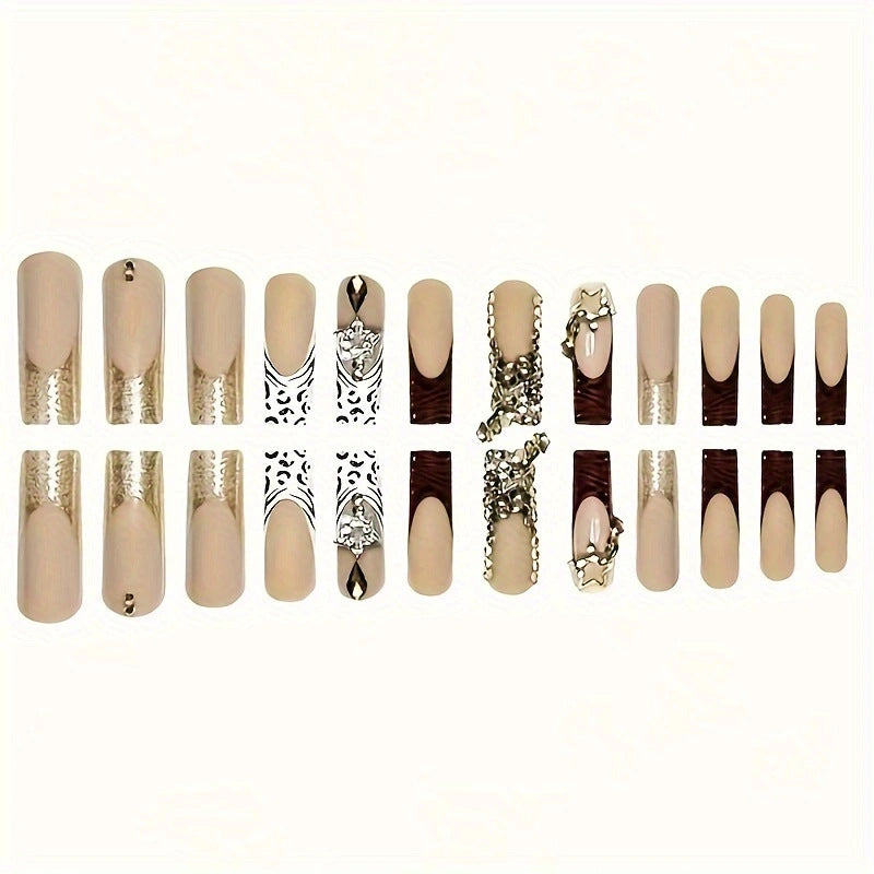 Glamorous 3D Sculpted Nail Enhancements Stornfield